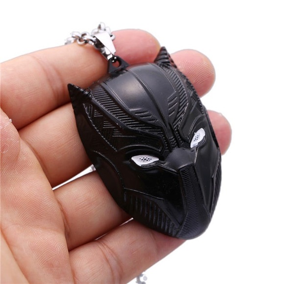 Marvel Jewelry - Black Panther Necklace Metal Pendant Necklace